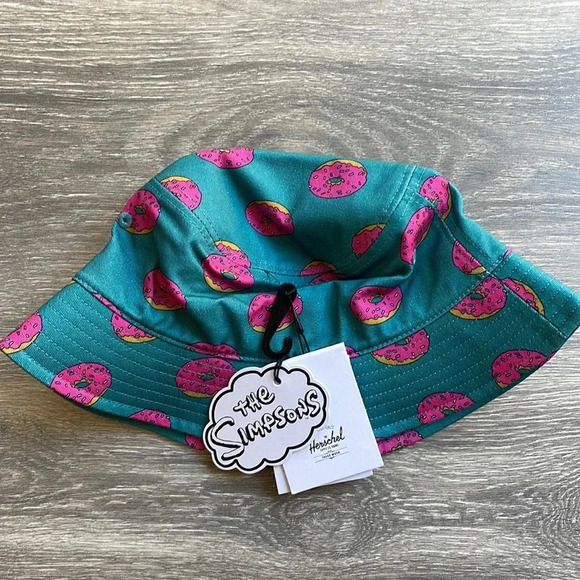 Herschel Supply Company Blue and Pink Floral Bucket Hat - Picture 4 of 7